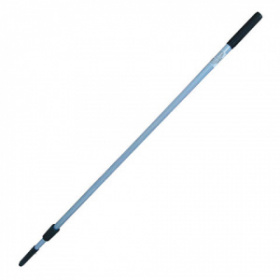 Ручка для стекломойки телескопическая 240 см, алюминий, стяжка 601522, стекломойка 601518, ЛАЙМА PRO