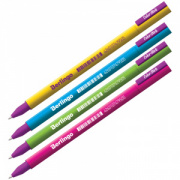 Ручка гел Berlingo "Color Stick" черная, 0,5мм
