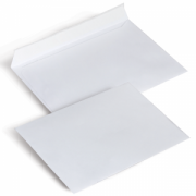 конверт С6 белый с отрывной лентой 114х162мм