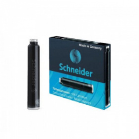 Чернила-картриджи "Schneider" черные, баллончик 6 шт./уп.