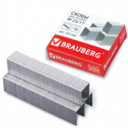 Скобы №23/17 BRAUBERG