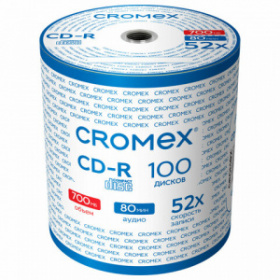 диск CD-R набор CROMEX 100 шт.