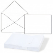 конверт С4 белый без клея треугольный клапан 229х324мм