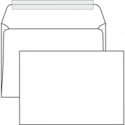 конверт С4 белый с отрывной лентой 229х324мм