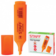 Текстовыделитель STAFF, оранжевый  1-5 мм