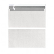 конверт Е65 белый с отрывной лентой 110х220мм