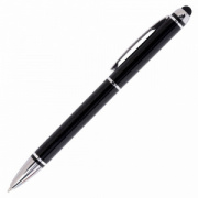Ручка-стилус SONNEN для смартфонов/планшетов, СИНЯЯ, корпус черный