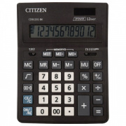 калькулятор 12 разр. Citizen BUSSINESS LINE CDB1201BK,двойное питание, 157x200мм