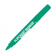 маркер для флипчарта зеленый 2,5 мм круг
