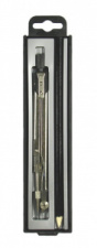 Набор чертежный ГЛОБУС ТЕХНИКА 155 мм, 2 предмета в пластиковом пенале