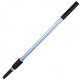 Ручка для стекломойки телескопическая 120 см, алюминий, стяжка 601522 и стекломойка 601518, ЛАЙМА 