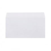 конверт Е65 белый с отрывной лентой 110х220мм, внутренняя запечатка